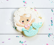Cookie Cutters - Mermaid with Curly Hair - Cookie Cutter - The Sweet Designs Shoppe - TSDS - - ALL,Cookie Cutter,Fantasy,Kids / Fantasy,Promocode,STL,summer,under the sea