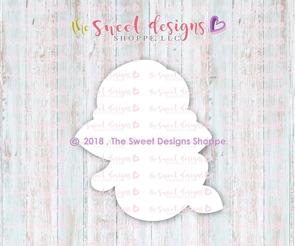 Cookie Cutters - Mermaid with Pig Tales - Cookie Cutter - The Sweet Designs Shoppe - TSDS - - ALL,Cookie Cutter,Fantasy,Kids / Fantasy,Promocode,STL,summer,under the sea
