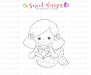 Cookie Cutters - Mermaid with Pig Tales - Cookie Cutter - The Sweet Designs Shoppe - TSDS - - ALL,Cookie Cutter,Fantasy,Kids / Fantasy,Promocode,STL,summer,under the sea