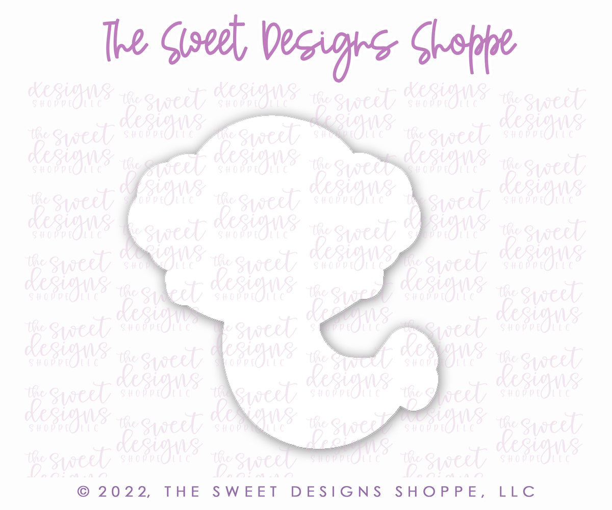 Cookie Cutters - Mermaids Set - Set of 5 - Cookie Cutters - The Sweet Designs Shoppe - TSDS - - ALL,Baby / Kids,Birthday,Cookie Cutter,Fantasy,kid,kids,Kids / Fantasy,Mini Sets,Promocode,regular sets,set,STL,summer,under the sea
