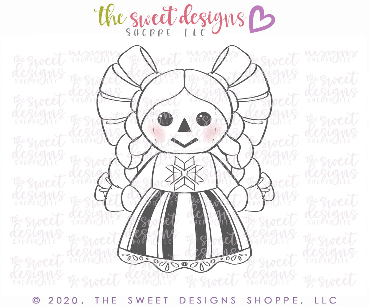 Cookie Cutters - Mexican Rag Doll - Cookie Cutter - The Sweet Designs Shoppe - TSDS - - ALL,Baby / Kids,Cookie Cutter,kids,Kids / Fantasy,mexico,Promocode