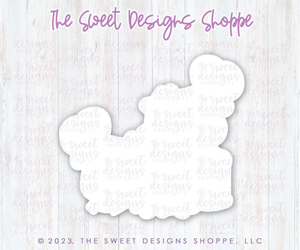 Cookie Cutters - Mice around tree - Cookie Cutter - The Sweet Designs Shoppe - TSDS - - ALL,Animal,Animals,Animals and Insects,bestillbakery,Christmas,Christmas / Winter,Cookie Cutter,fantasy,Holiday,kids,Kids / Fantasy,Megan Hamer,mice,mouse,Promocode,STL,Winter
