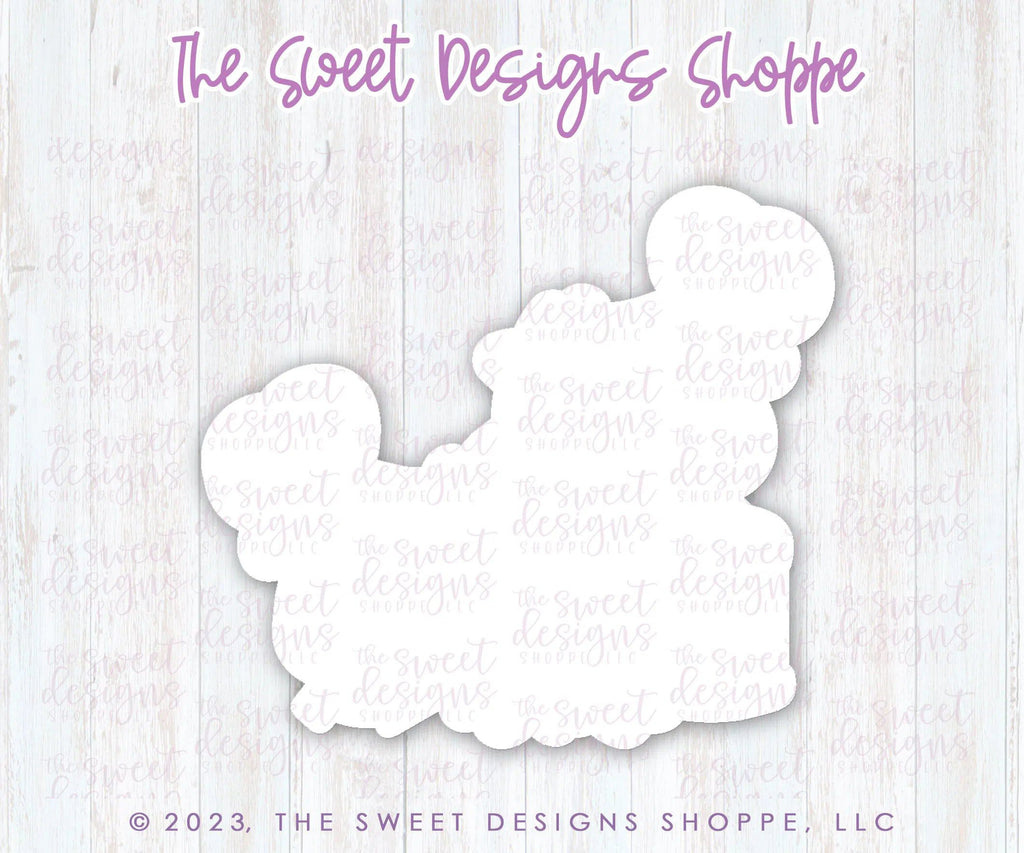 Cookie Cutters - Mice around tree - Cookie Cutter - The Sweet Designs Shoppe - TSDS - - ALL,Animal,Animals,Animals and Insects,bestillbakery,Christmas,Christmas / Winter,Cookie Cutter,fantasy,Holiday,kids,Kids / Fantasy,Megan Hamer,mice,mouse,Promocode,Winter