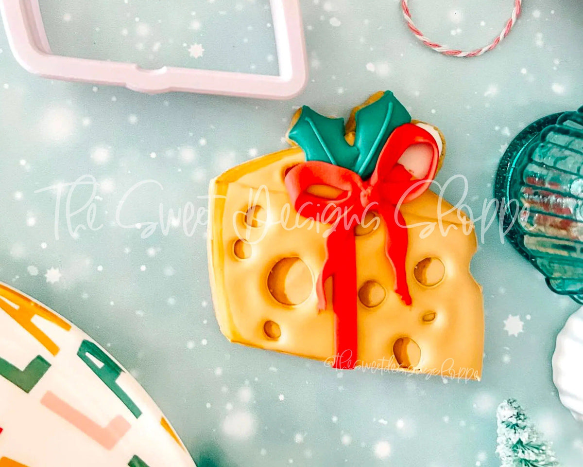 Cookie Cutters - Mice Cheese - Cookie Cutter - The Sweet Designs Shoppe - TSDS - - ALL,bestillbakery,Christmas,Christmas / Winter,Cookie Cutter,fantasy,Food,Food & Beverages,Food and Beverage,Holiday,kids,Kids / Fantasy,mice,mouse,Promocode,Winter