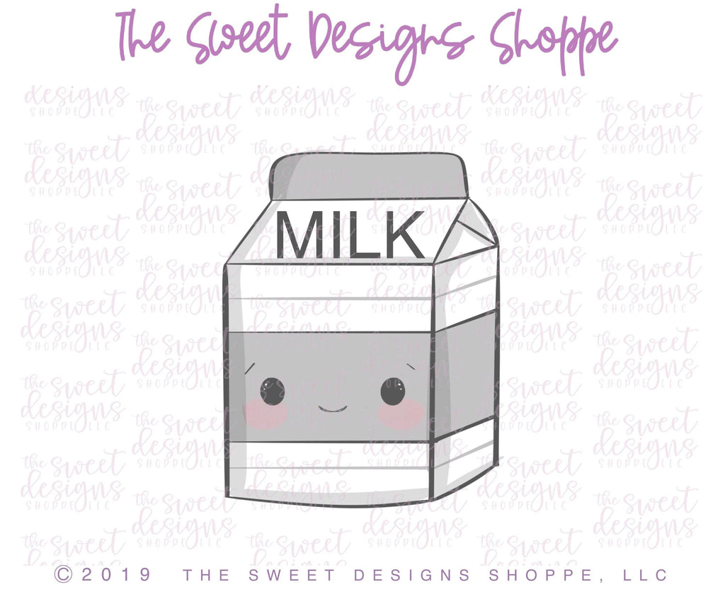 Cookie Cutters - Milk Carton - Cookie Cutter - The Sweet Designs Shoppe - TSDS - - ALL,back to school,beverage,Cookie Cutter,Food,Food & Beverages,Food and Beverage,Grad,graduations,Promocode,School,School / Graduation,school supplies