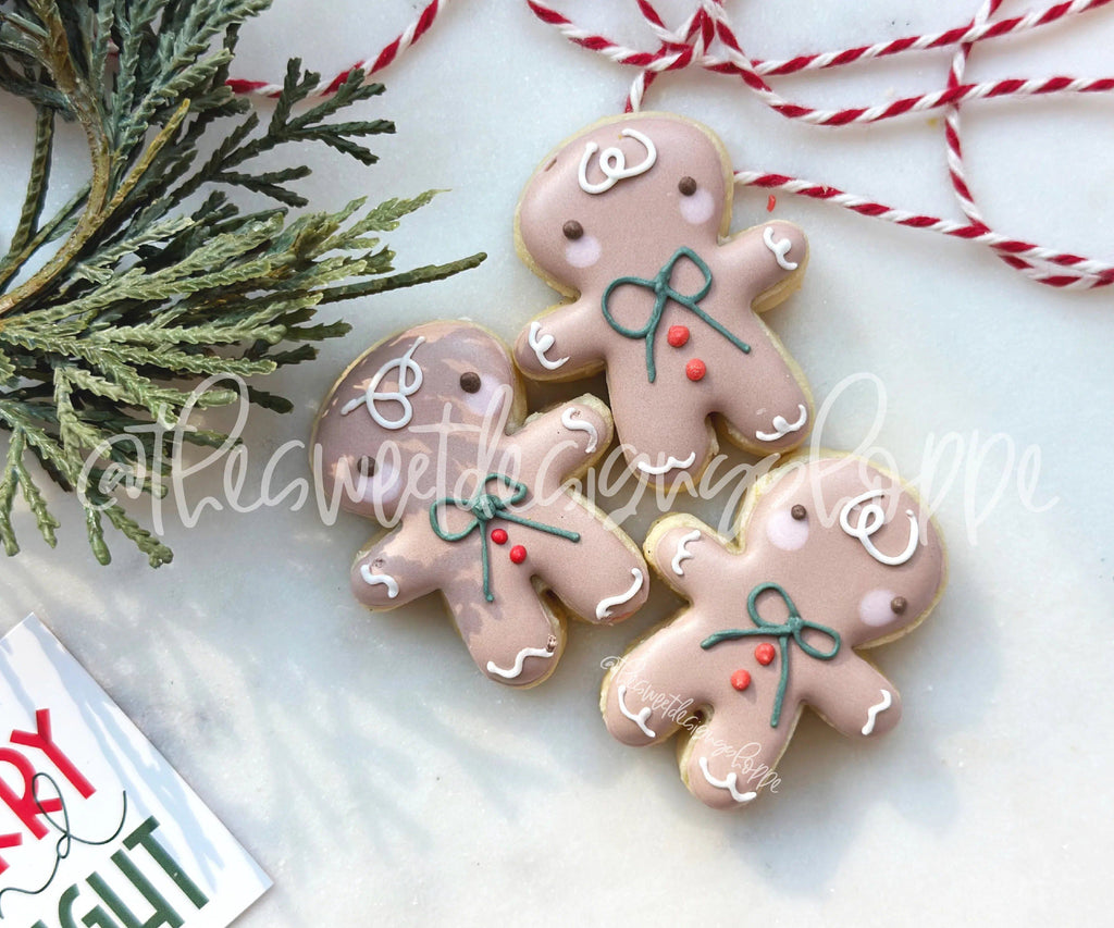 Cookie Cutters - Modern Advent Gingerboy - Cookie Cutter - The Sweet Designs Shoppe - - advent, ALL, Christmas, Christmas / Winter, Christmas Cookies, Cookie Cutter, Ginger bread, gingerbread, modern, Promocode