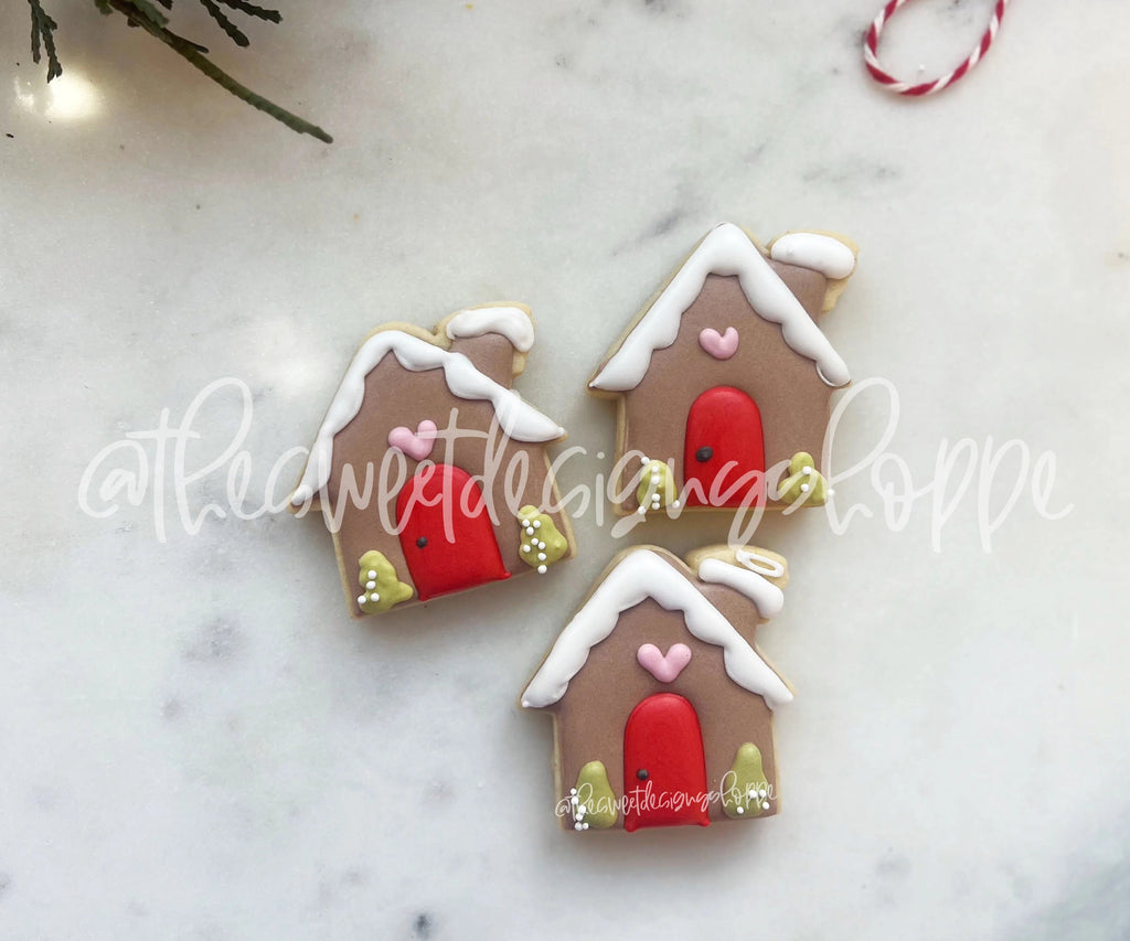 Cookie Cutters - Modern Advent House - Cutter - Sweet Designs Shoppe - - advent, ALL, Christmas, Christmas / Winter, Christmas Cookies, Cookie Cutter, modern, Promocode