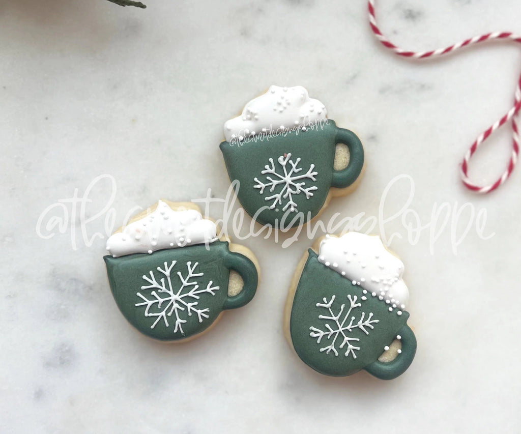 Cookie Cutters - Modern Advent Mug - Cookie Cutter - The Sweet Designs Shoppe - - advent, ALL, Christmas, Christmas / Winter, Christmas Cookies, coffee, Cookie Cutter, modern, mug, mugs, Promocode