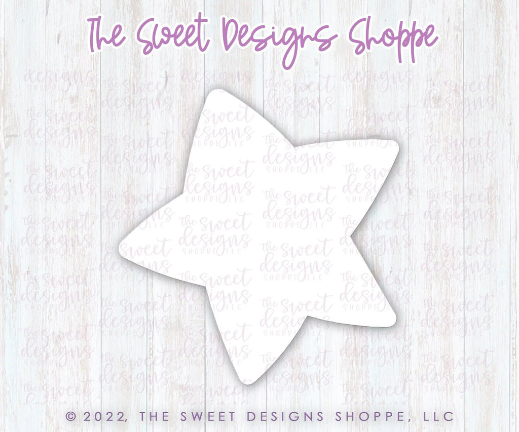 Cookie Cutters - Modern Advent Star - Cookie Cutter - The Sweet Designs Shoppe - TSDS - - 4th,4th July,4th of July,advent,ALL,basic,Basic Shapes,BasicShapes,Christmas,Christmas / Winter,Christmas Cookies,Cookie Cutter,modern,Patriotic,Promocode,USA