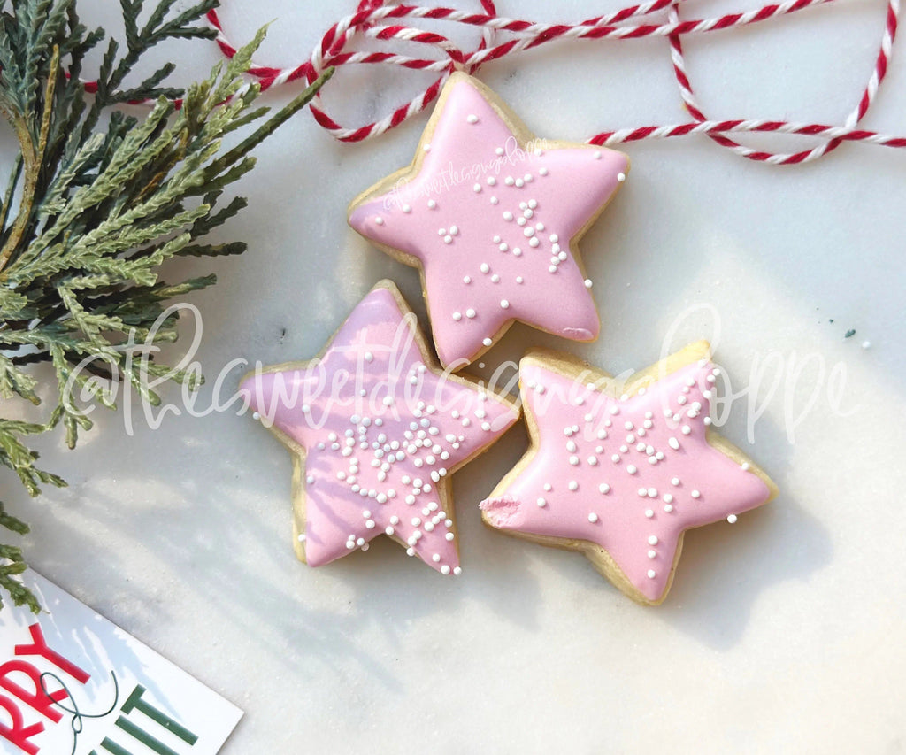 Cookie Cutters - Modern Advent Star - Cookie Cutter - The Sweet Designs Shoppe - TSDS - - 4th,4th July,4th of July,advent,ALL,basic,Basic Shapes,BasicShapes,Christmas,Christmas / Winter,Christmas Cookies,Cookie Cutter,modern,Patriotic,Promocode,USA
