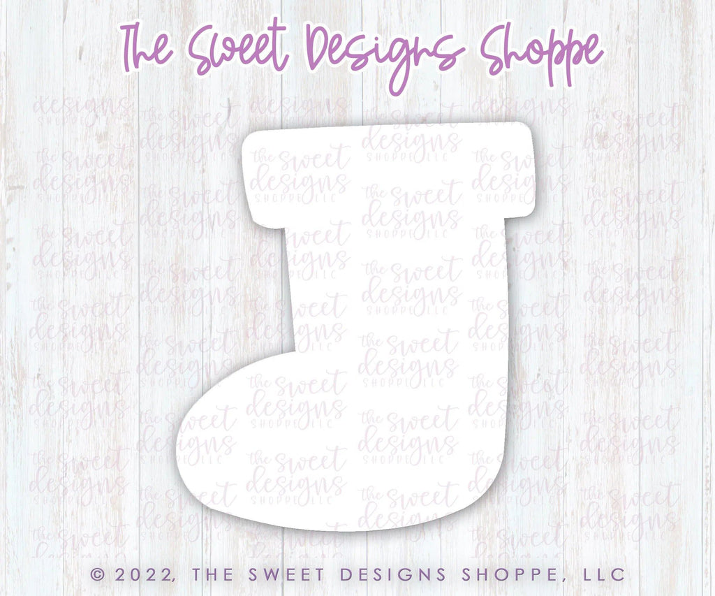 Cookie Cutters - Modern Advent Stocking - Cookie Cutter - The Sweet Designs Shoppe - TSDS - - advent,ALL,Christmas,Christmas / Winter,Christmas Cookies,Cookie Cutter,modern,Promocode,STL