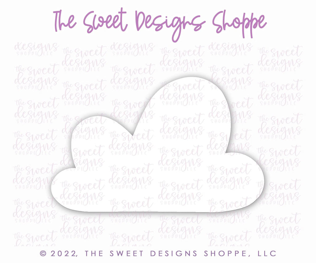 Cookie Cutters - Modern Cloud - Cookie Cutter - Sweet Designs Shoppe - - ALL, Cookie Cutter, Easter / Spring, Fantasy, Kids / Fantasy, Nature, Promocode, Spring, Summer