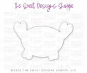 Cookie Cutters - Modern Crab - Cookie Cutter - The Sweet Designs Shoppe - TSDS - - ALL,Animal,Animals,Animals and Insects,Cookie Cutter,Kids / Fantasy,nautica,Promocode,STL,summer,under the sea