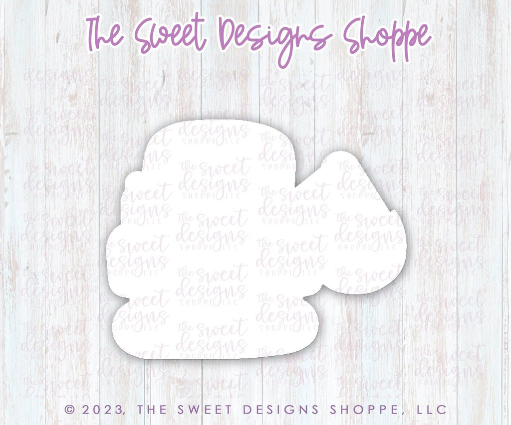 Cookie Cutters - Modern Crawler Excavator - Cookie Cutter - The Sweet Designs Shoppe - TSDS - - ALL,baby toys,construction,Cookie Cutter,kids,Kids / Fantasy,Promocode,toys,transportation,travel