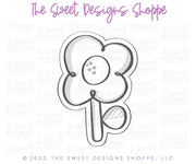 Cookie Cutters - Modern Flower A - Cookie Cutter - The Sweet Designs Shoppe - TSDS - - ALL,Cookie Cutter,Easter,Easter / Spring,Flower,Flowers,Leaves and Flowers,Nature,Promocode,STL,Summer,Trees Leaves and Flowers,under the sea,Woodlands Leaves and Flowers