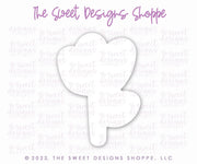 Cookie Cutters - Modern Flower C - Cookie Cutter - The Sweet Designs Shoppe - TSDS - - ALL,Cookie Cutter,Easter,Easter / Spring,Flower,Flowers,Leaves and Flowers,Nature,Promocode,STL,Summer,Trees Leaves and Flowers,under the sea,Woodlands Leaves and Flowers