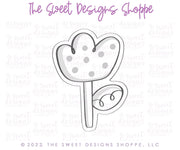 Cookie Cutters - Modern Flower C - Cookie Cutter - The Sweet Designs Shoppe - TSDS - - ALL,Cookie Cutter,Easter,Easter / Spring,Flower,Flowers,Leaves and Flowers,Nature,Promocode,STL,Summer,Trees Leaves and Flowers,under the sea,Woodlands Leaves and Flowers