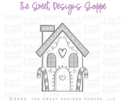 Cookie Cutters - Modern Gingerbread House - Cookie Cutter - The Sweet Designs Shoppe - TSDS - - ALL,Candy,Christmas,Christmas / Winter,Cookie Cutter,Decoration,Ginger bread,GingerBread,GingerHouse,House,Miscellaneous,Promocode,STL,Winter