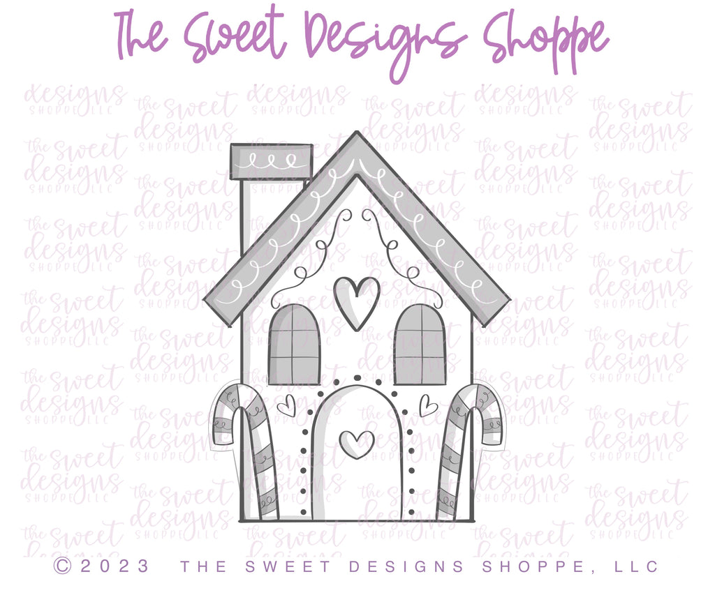 Cookie Cutters - Modern GingerGirl & GingerHouse Cookie Cutters Set - 2 Piece Set - Cookie Cutters - The Sweet Designs Shoppe - TSDS - - ALL,Christmas,Christmas / Winter,Christmas Cookies,Cookie Cutter,Ginger boy,ginger bread,Ginger girl,Gingerboy,gingerbread,gingerbread man,gingerbread mug,GingerHouse,Promocode,regular sets,set,sets,STL