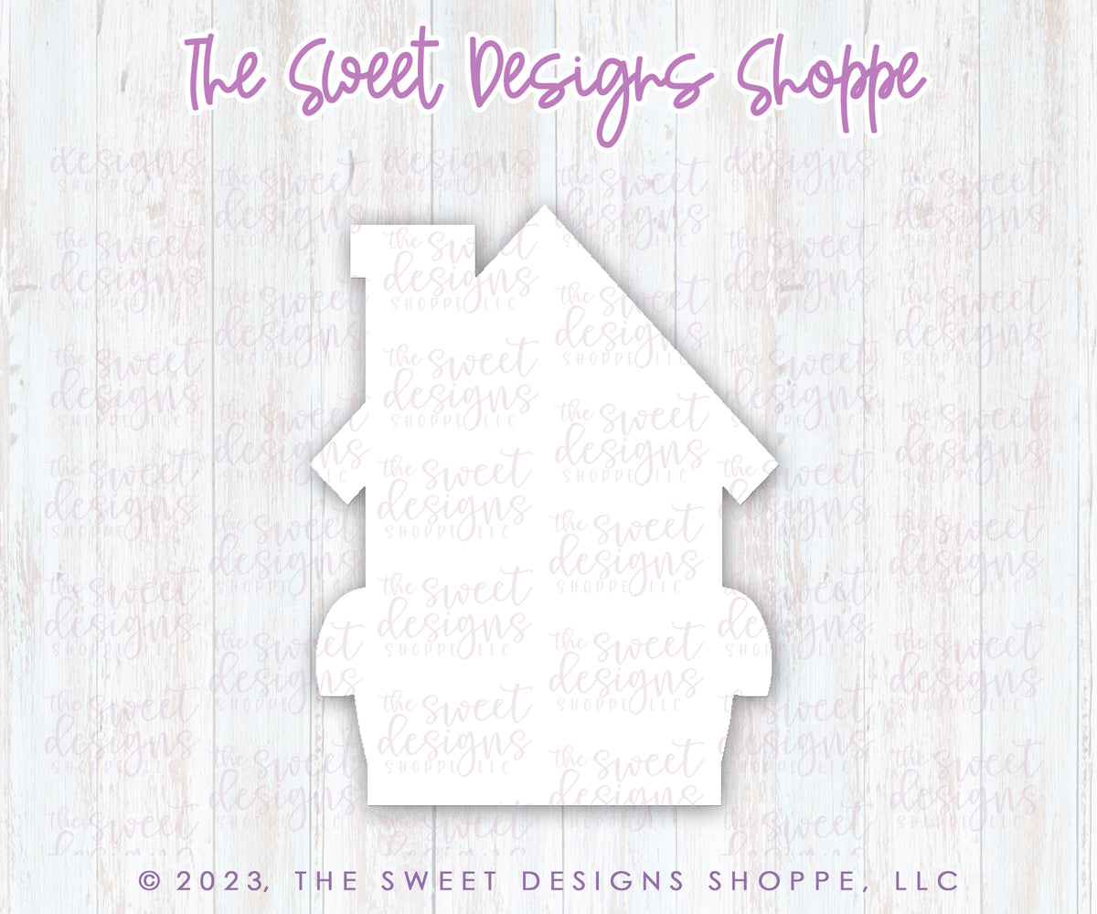 Cookie Cutters - Modern GingerGirl & GingerHouse Cookie Cutters Set - 2 Piece Set - Cookie Cutters - The Sweet Designs Shoppe - TSDS - - ALL,Christmas,Christmas / Winter,Christmas Cookies,Cookie Cutter,Ginger boy,ginger bread,Ginger girl,Gingerboy,gingerbread,gingerbread man,gingerbread mug,GingerHouse,Promocode,regular sets,set,sets,STL