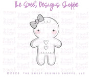 Cookie Cutters - Modern GingerGirl & GingerHouse Cookie Cutters Set - 2 Piece Set - Cookie Cutters - The Sweet Designs Shoppe - TSDS - - ALL,Christmas,Christmas / Winter,Christmas Cookies,Cookie Cutter,Ginger boy,ginger bread,Ginger girl,Gingerboy,gingerbread,gingerbread man,gingerbread mug,GingerHouse,Promocode,regular sets,set,sets,STL