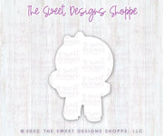 Cookie Cutters - Modern Kid Ginger - Cookie Cutter - The Sweet Designs Shoppe - TSDS - - ALL,Christmas,Christmas / Winter,Christmas Cookies,Cookie Cutter,Ginger boy,Ginger bread,Ginger girl,gingerbread,Kid Ginger,kids,Promocode,STL
