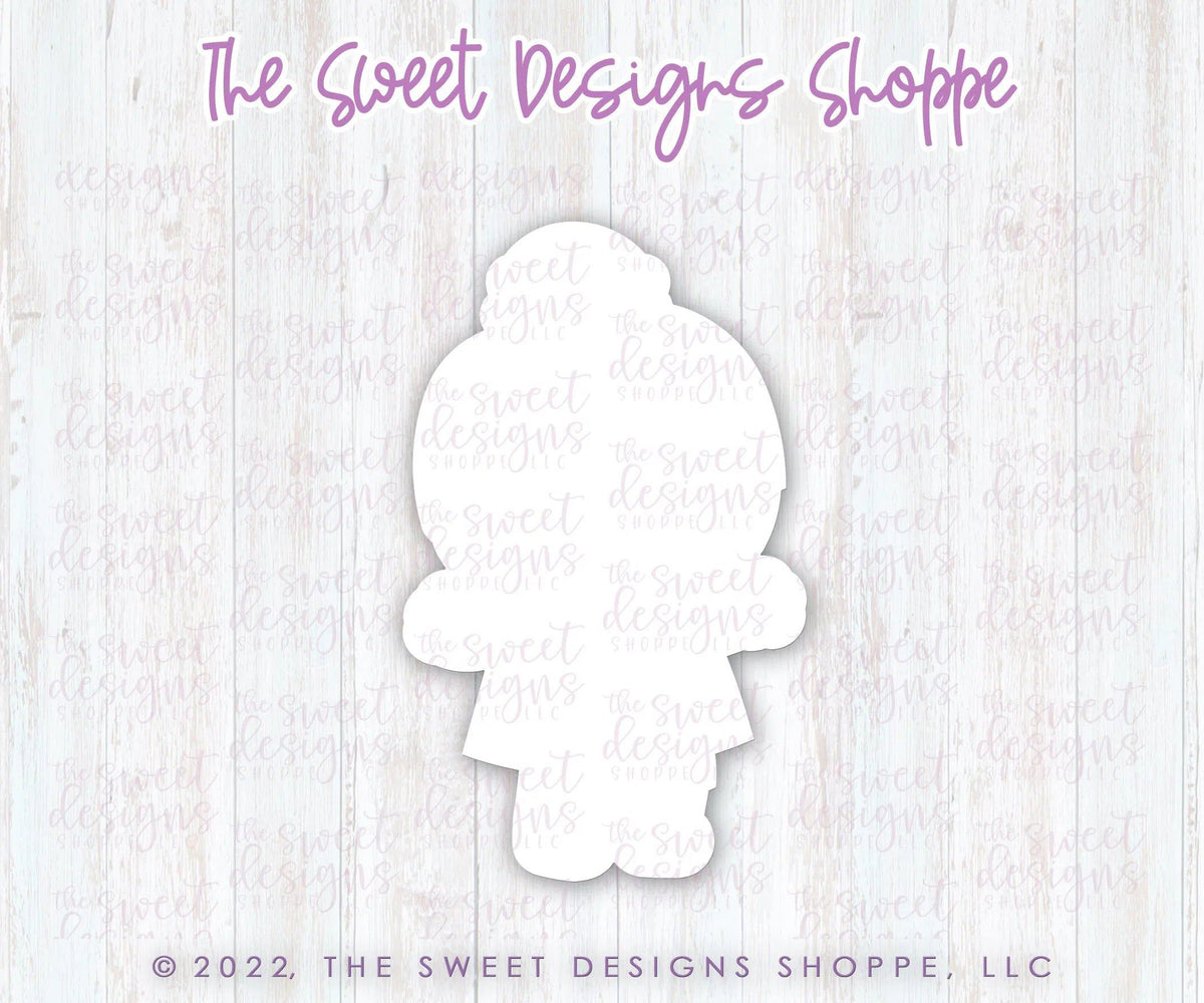 Cookie Cutters - Modern Kid Mrs Claus - Cookie Cutter - The Sweet Designs Shoppe - TSDS - - ALL,Christmas,Christmas / Winter,Christmas Cookies,Cookie Cutter,kids,MrsClaus,Promocode,STL