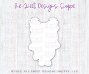 Cookie Cutters - Modern Kid Reindeer - Cookie Cutter - The Sweet Designs Shoppe - TSDS - - ALL,Animal,Animals,Animals and Insects,Christmas,Christmas / Winter,Christmas Cookies,Cookie Cutter,kid Reindeer,kids,Promocode,Reindeer,STL