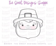 Cookie Cutters - Modern Leprechaun Face - Cookie Cutter - The Sweet Designs Shoppe - TSDS - - ALL,Cookie Cutter,Holiday,leprechaun,patrick,patrick's,Promocode,ST PATRICK,St. Pat,St. Patricks