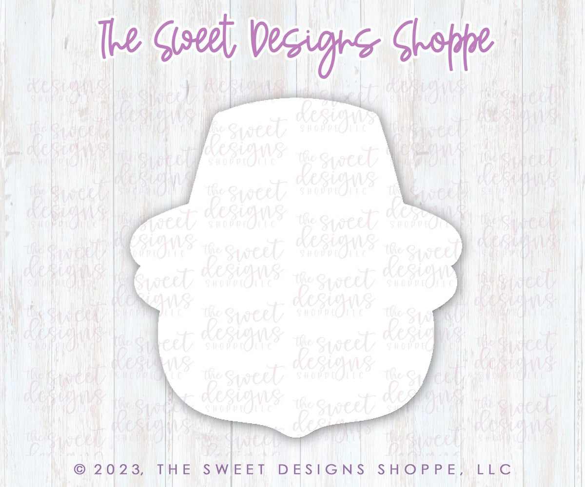 Cookie Cutters - Modern Leprechaun Face - Cookie Cutter - The Sweet Designs Shoppe - TSDS - - ALL,Cookie Cutter,Holiday,leprechaun,patrick,patrick's,Promocode,ST PATRICK,St. Pat,St. Patricks