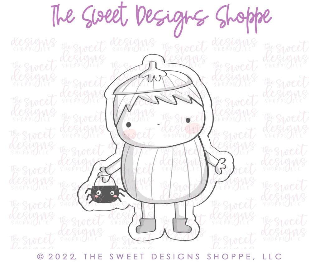 Cookie Cutters - Modern Little Pumpkin - Cookie Cutter - Sweet Designs Shoppe - - ALL, Cookie Cutter, halloween, Kids / Fantasy, Promocode