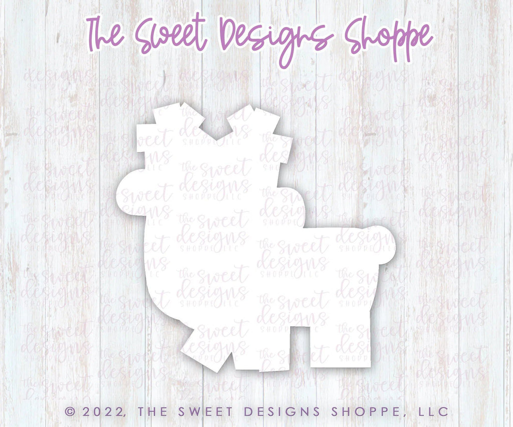 Cookie Cutters - Modern Reindeer - Cookie Cutter - The Sweet Designs Shoppe - TSDS - - ALL,Animal,Animals,Animals and Insects,Christmas,Christmas / Winter,Christmas Cookies,Cookie Cutter,Promocode,Reindeer
