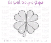 Cookie Cutters - Modern Shamrock - Cookie Cutter - The Sweet Designs Shoppe - TSDS - - ALL,celebration,Clover,Cookie Cutter,Holiday,Nature,patrick,patrick's,Promocode,ST PATRICK,St. Pat,St. Patricks,STL