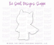 Cookie Cutters - Modern Superhero D - Cookie Cutter - The Sweet Designs Shoppe - TSDS - - ALL,Birthday,Cookie Cutter,dad,Father,father's day,grandfather,Hero,KID,KIDS,Kids / Fantasy,mother,Mothers Day,Promocode,STL