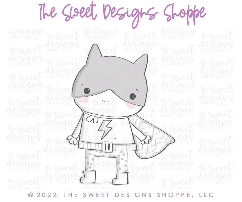 Cookie Cutters - Modern Superhero D - Cookie Cutter - The Sweet Designs Shoppe - TSDS - - ALL,Birthday,Cookie Cutter,dad,Father,father's day,grandfather,Hero,KID,KIDS,Kids / Fantasy,mother,Mothers Day,Promocode