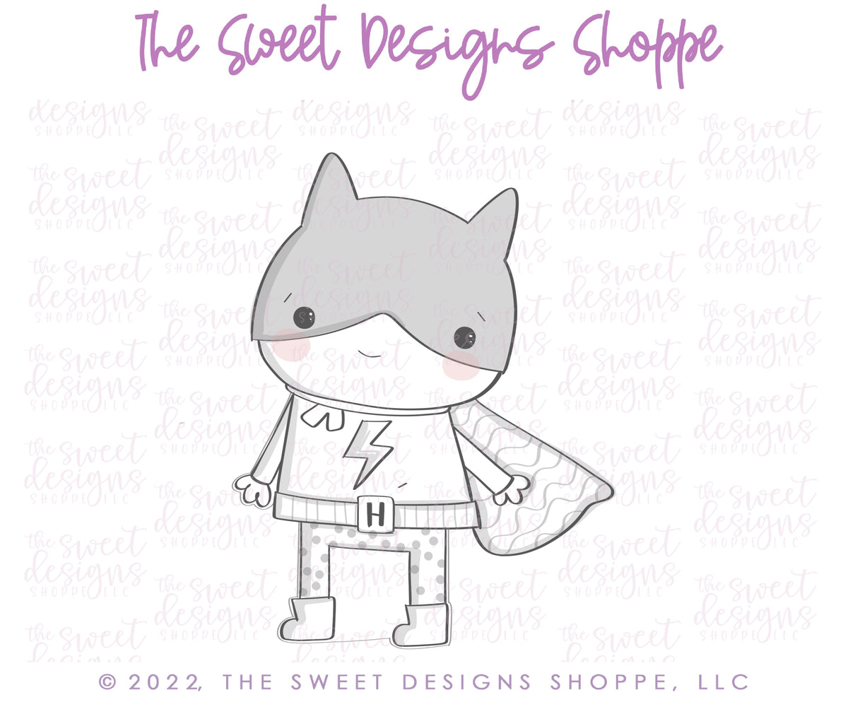 Cookie Cutters - Modern Superhero Set - Set of 4 - Cookie Cutters - The Sweet Designs Shoppe - TSDS - - ALL,Baby / Kids,Birthday,Birthday Hat,Cookie Cutter,dad,Father,father's day,grandfather,Hero,heroe,Heroes,Heroin,heroine,kids,Kids / Fantasy,Mini Sets,MOM,mother,Mothers Day,Nurse,Nurse Appreciation,Promocode,regular sets,set,STL,Superhero,Superheroes