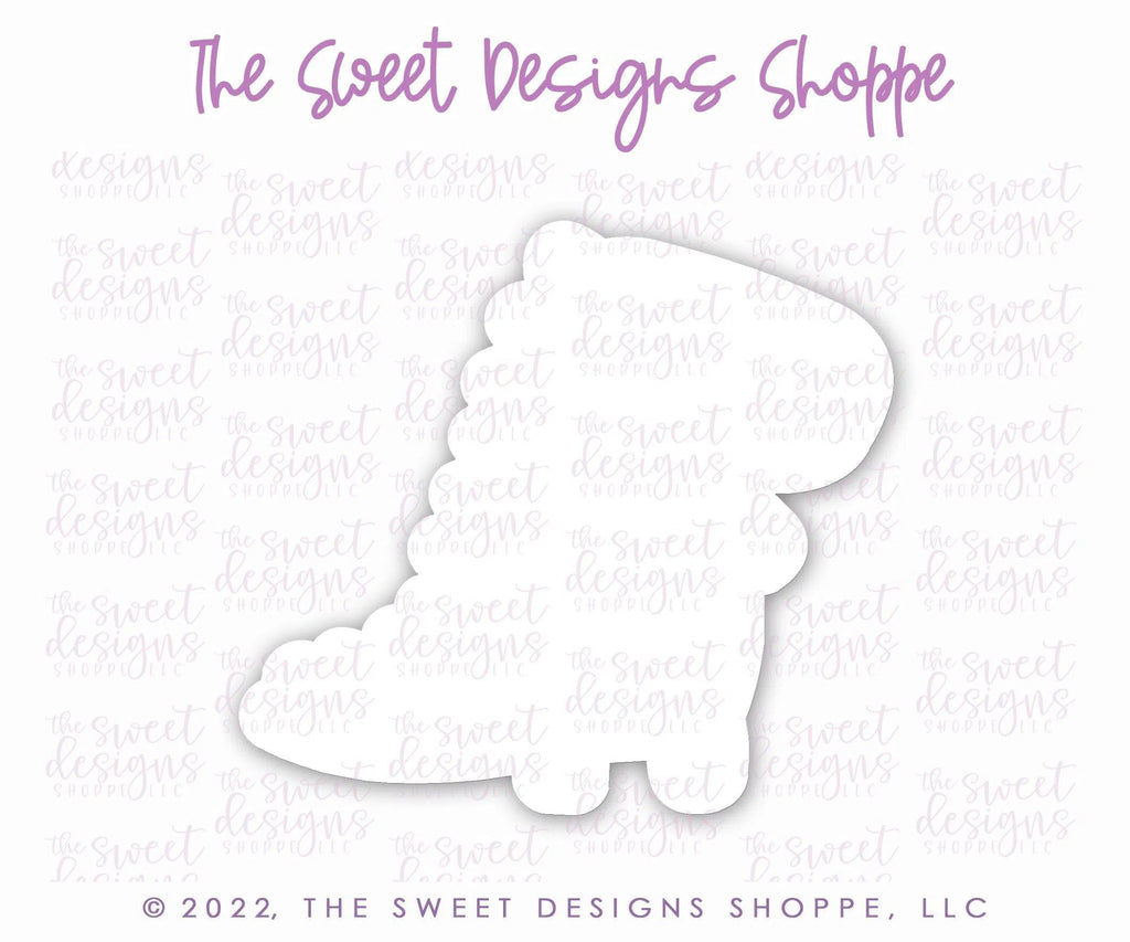 Cookie Cutters - Modern T-Rex - Cookie Cutter - The Sweet Designs Shoppe - - ALL, Animal, Birthday, Cookie Cutter, Dino, dinosaur, Dinosaurs, kid, kids, Kids / Fantasy, prehistoric, Promocode