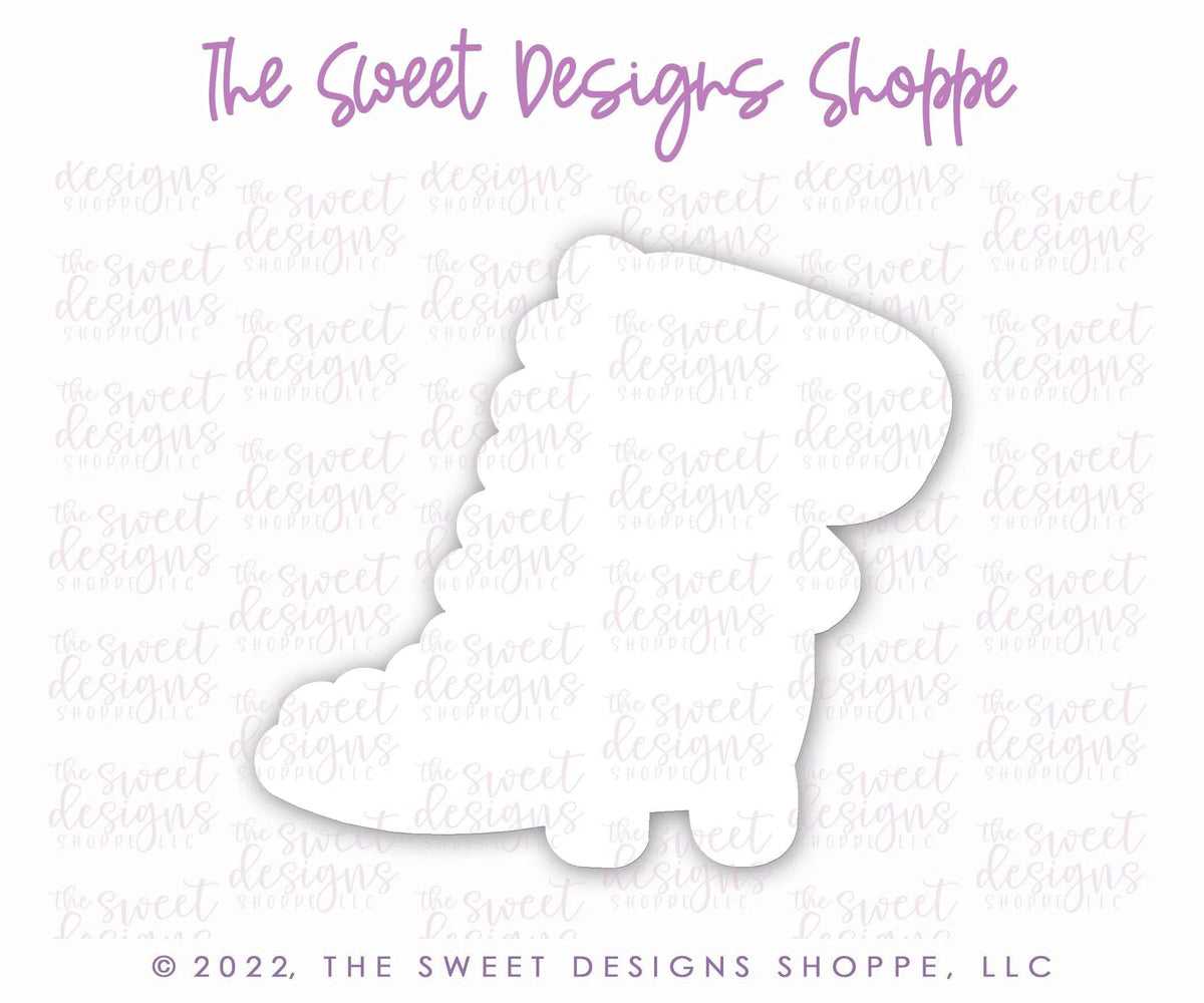 Cookie Cutters - Modern T-Rex - Cookie Cutter - The Sweet Designs Shoppe - TSDS - - ALL,Animal,Animals,Birthday,Cookie Cutter,Dino,dinosaur,Dinosaurs,kid,kids,Kids / Fantasy,prehistoric,Promocode,STL