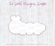 Cookie Cutters - Modern Valentine Caterpillar - Cookie Cutter - The Sweet Designs Shoppe - TSDS - - ALL,Animal,Animals,Animals and Insects,Cookie Cutter,Easter / Spring,Promocode,Spring,STL,valentine,valentines