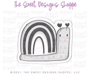 Cookie Cutters - Modern Valentine Snail - Cookie Cutter - The Sweet Designs Shoppe - TSDS - - ALL,Animal,Animals,Animals and Insects,Cookie Cutter,Easter / Spring,Promocode,Spring,STL,valentine,valentines