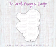 Cookie Cutters - Modern Valentines Girly Mouse - Cookie Cutter - The Sweet Designs Shoppe - TSDS - - ALL,Animal,Animals,Animals and Insects,Cookie Cutter,fantasy,Holiday,kids,Kids / Fantasy,mouse,Promocode,STL,valentine,valentines