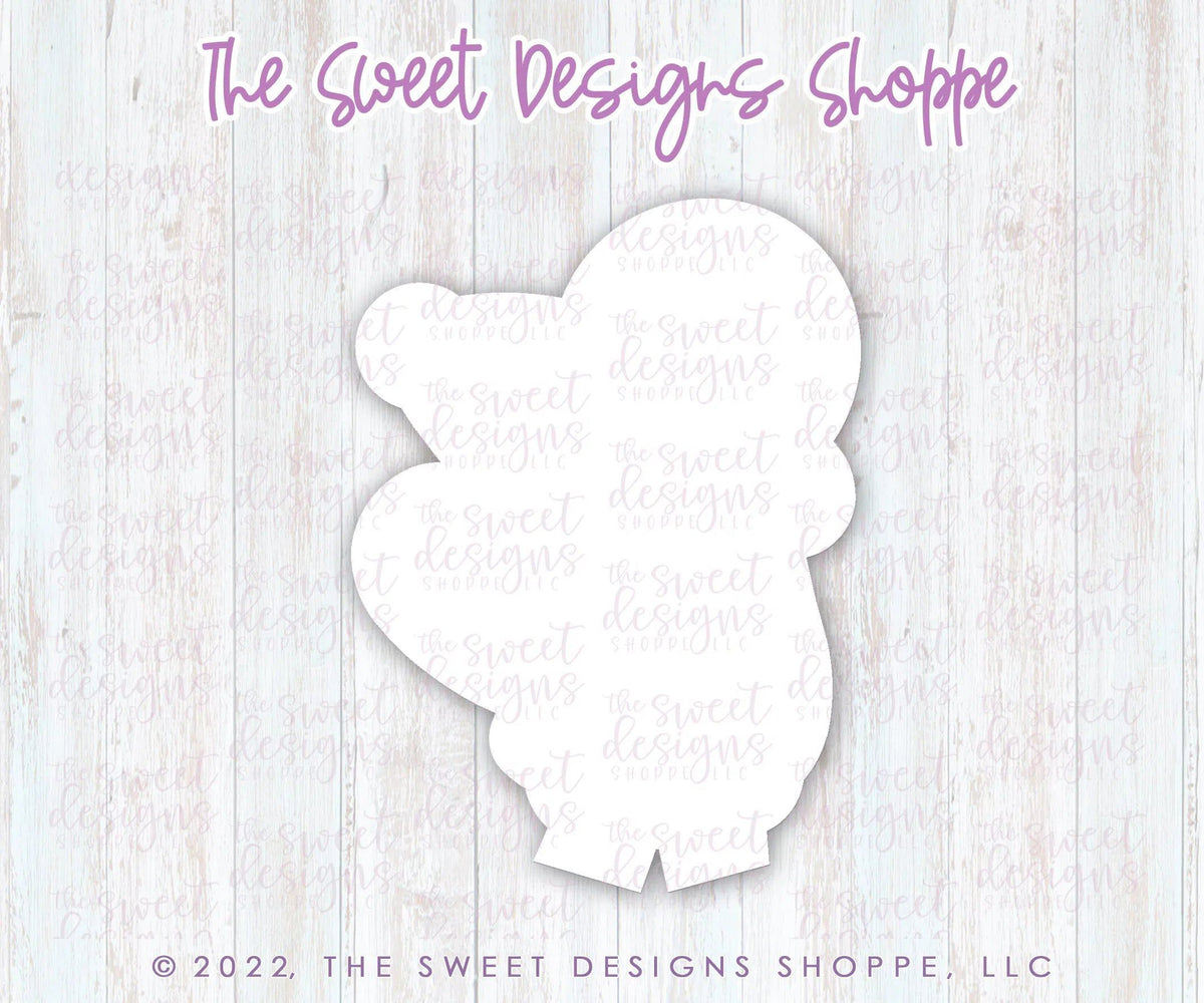Cookie Cutters - Modern Valentines Girly Mouse - Cookie Cutter - The Sweet Designs Shoppe - TSDS - - ALL,Animal,Animals,Animals and Insects,Cookie Cutter,fantasy,Holiday,kids,Kids / Fantasy,mouse,Promocode,STL,valentine,valentines