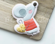 Cookie Cutters - Modern Valentines Mouse - Cookie Cutter - The Sweet Designs Shoppe - TSDS - - ALL,Animal,Animals,Animals and Insects,Cookie Cutter,fantasy,Holiday,kids,Kids / Fantasy,mouse,Promocode,STL,valentine,valentines