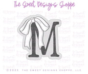 Cookie Cutters - MOM Coquette Letters Set - Set of 2 - Cookie Cutters - The Sweet Designs Shoppe - TSDS - - ALL,Cookie Cutter,MOM,Mom Plaque,mother,Mothers Day,Plaque,Plaques,PLAQUES HANDLETTERING,Promocode,regular sets,set,STL