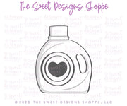 Cookie Cutters - Mom Love you LOADS , Detergent, Washer Cookie Cutter Set - Set of 3 - Cookie Cutters - The Sweet Designs Shoppe - TSDS - - ALL,Cookie Cutter,Mini Set,Mini Sets,MOM,mother,Mothers Day,Promocode,regular sets,set,sets,STL