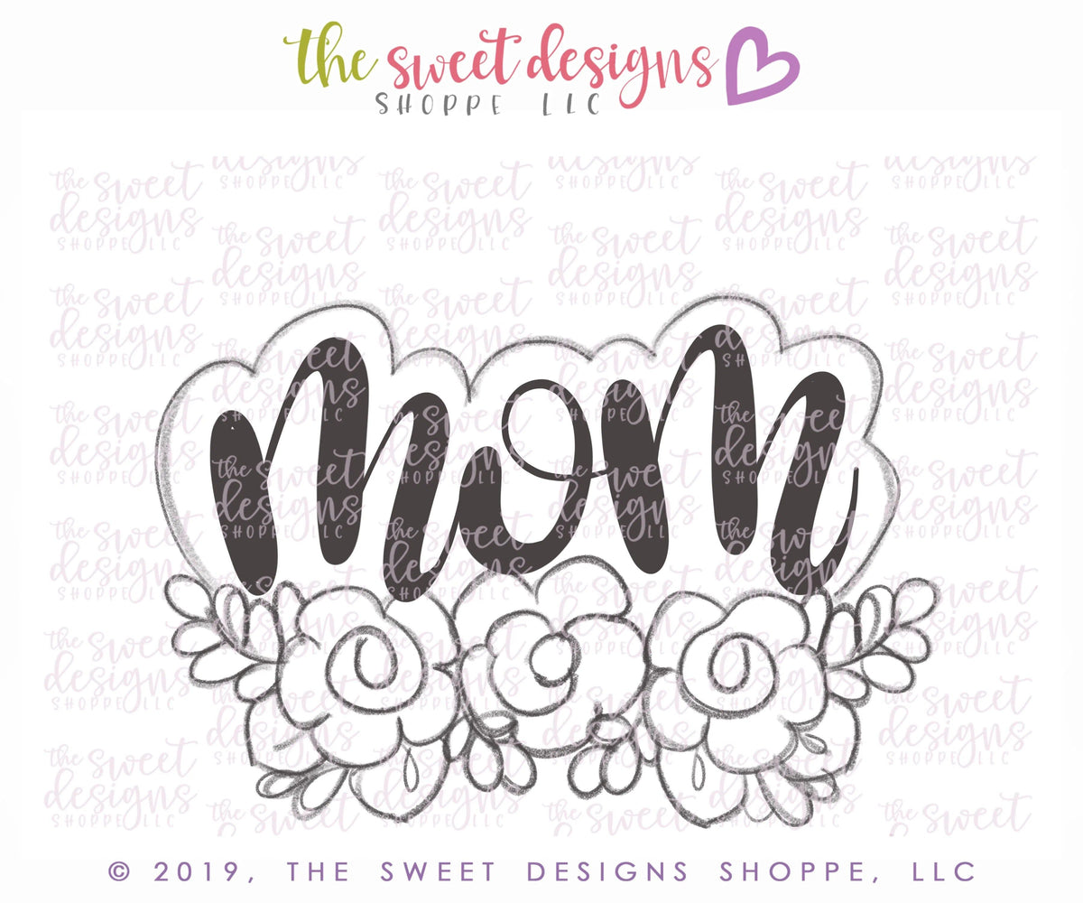 Cookie Cutters - Mom Plaque - Cookie Cutter - The Sweet Designs Shoppe - TSDS - - ALL,Cookie Cutter,MOM,Mom Plaque,mother,mothers,mothers DAY,Plaques,Promocode,STL