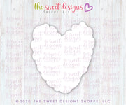 Cookie Cutters - MOM with Flowery Heart - Cookie Cutters - The Sweet Designs Shoppe - TSDS - - ALL,Cookie Cutter,Flower,Flowers,Leaves and Flowers,Mini Sets,MOM,mother,mothers DAY,Nature,Promocode,regular sets,set,Trees Leaves and Flowers,valentine,valentines