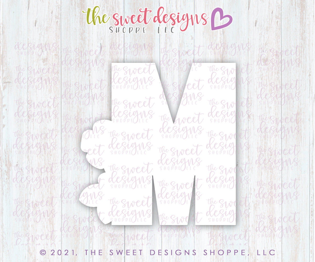Cookie Cutters - MOM with Geometric Floral Heart - Cookie Cutters - The Sweet Designs Shoppe - TSDS - - ALL,Cookie Cutter,Flower,Flowers,Leaves and Flowers,Mini Sets,MOM,mother,mothers DAY,Nature,Promocode,regular sets,set,Trees Leaves and Flowers,valentine,valentines