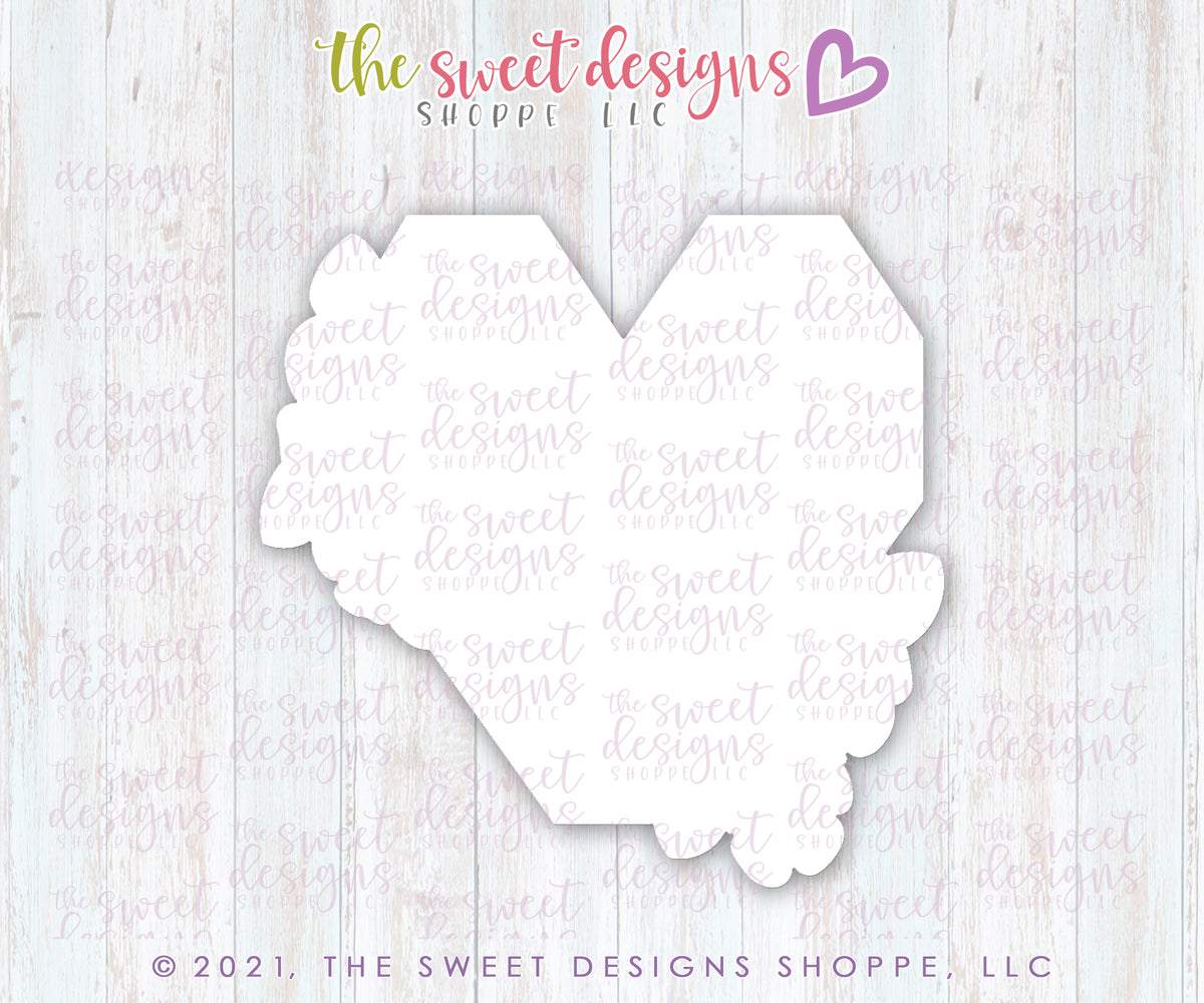 Cookie Cutters - MOM with Geometric Floral Heart - Cookie Cutters - The Sweet Designs Shoppe - TSDS - - ALL,Cookie Cutter,Flower,Flowers,Leaves and Flowers,Mini Sets,MOM,mother,mothers DAY,Nature,Promocode,regular sets,set,Trees Leaves and Flowers,valentine,valentines