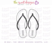 Cookie Cutters - Mom's Flip Flop - Cookie Cutter - The Sweet Designs Shoppe - TSDS - - 4th,4th July,4th of July,Accesories,ALL,beauty,clothes,Clothing / Accessories,Cookie Cutter,FlipFlops003,fourth of July,Independence,MOM,mother,Mothers Day,Patriotic,Patriotric,Promocode,STL,Summer,USA
